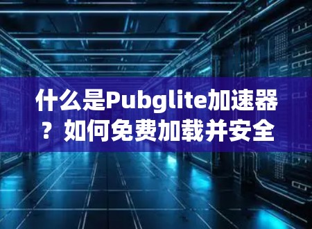 什么是Pubglite加速器?如何免费加载并安全使用 什么是Pubglite加速器?如何免费加载并安全使用