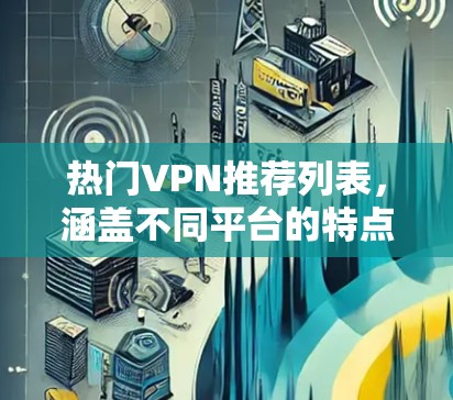 热门VPN推荐列表,涵盖不同平台的特点和功能,帮助用户找到适合自己的VPN选择