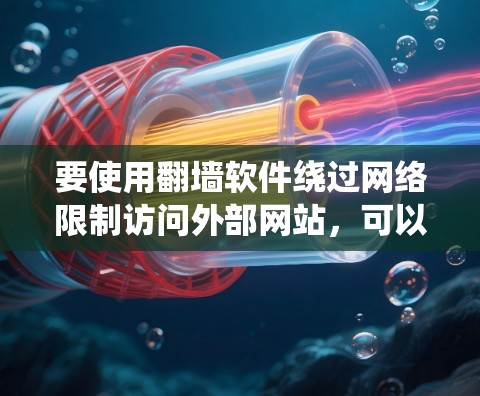 要使用翻墙软件绕过网络限制访问外部网站,可以按照以下步骤进行