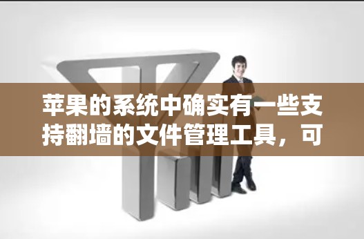 苹果的系统中确实有一些支持翻墙的文件管理工具,可以帮助用户管理上传和下载的资料,同时保护隐私。以下是详细的解释