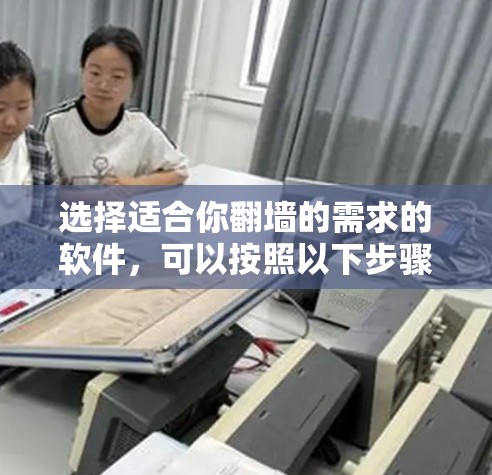 选择适合你翻墙的需求的软件,可以按照以下步骤进行