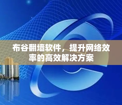 布谷翻墙软件,提升网络效率的高效解决方案