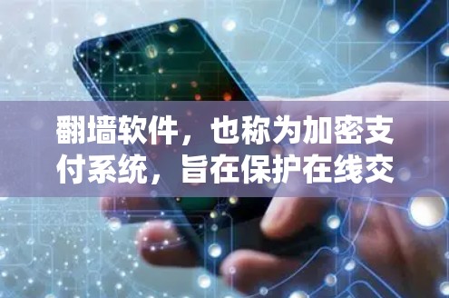 翻墙软件，也称为加密支付系统，旨在保护在线交易数据的安全性。以下是对翻墙软件的详细介绍