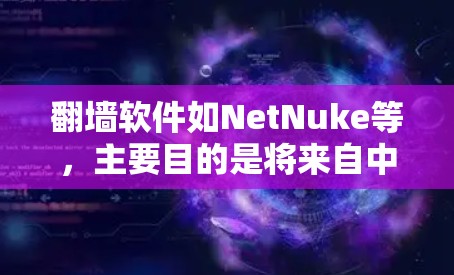 翻墙软件如NetNuke等，主要目的是将来自中国互联网的流量转移到其他国家的服务器，以方便用户访问。以下是对翻墙软件的分析