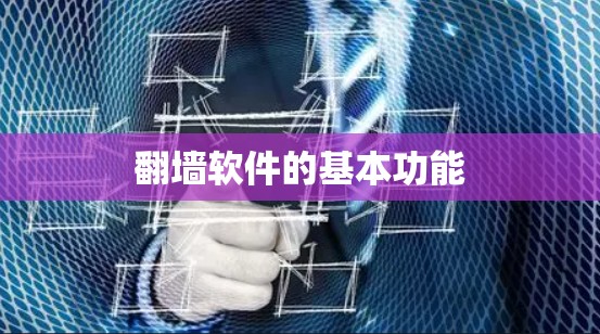 翻墙软件的基本功能